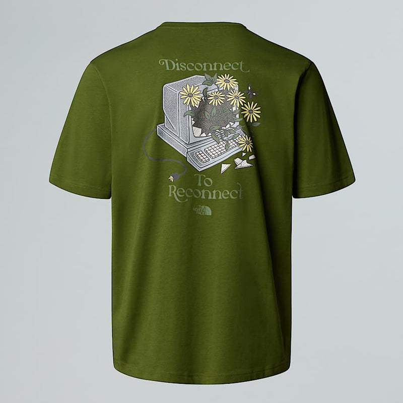 The North Face Connect Relaxed Graphic T-shirt Woodland Green male