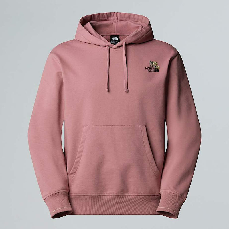 The North Face Dome Flower Relaxed Graphic Hoodie Nostalgia Rose male