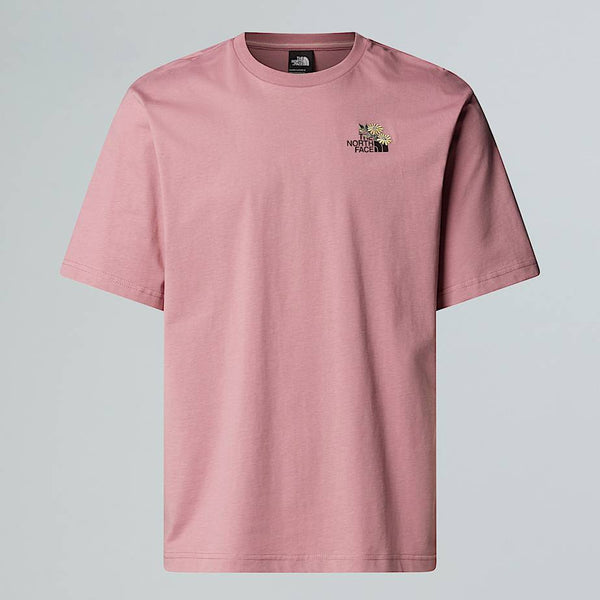 The North Face Dome Flower Relaxed Graphic T-shirt Nostalgia Rose male