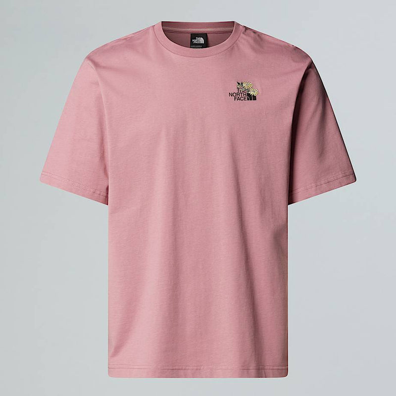 The North Face Dome Flower Relaxed Graphic T-shirt Nostalgia Rose male