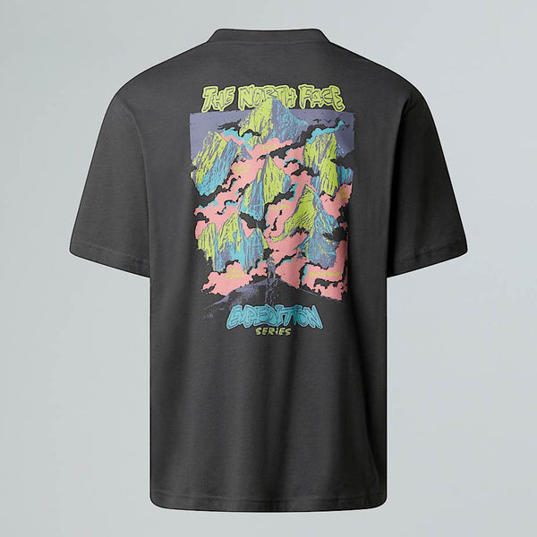The North Face Expedition Celebration Oversized T-shirt Anthracite Grey male