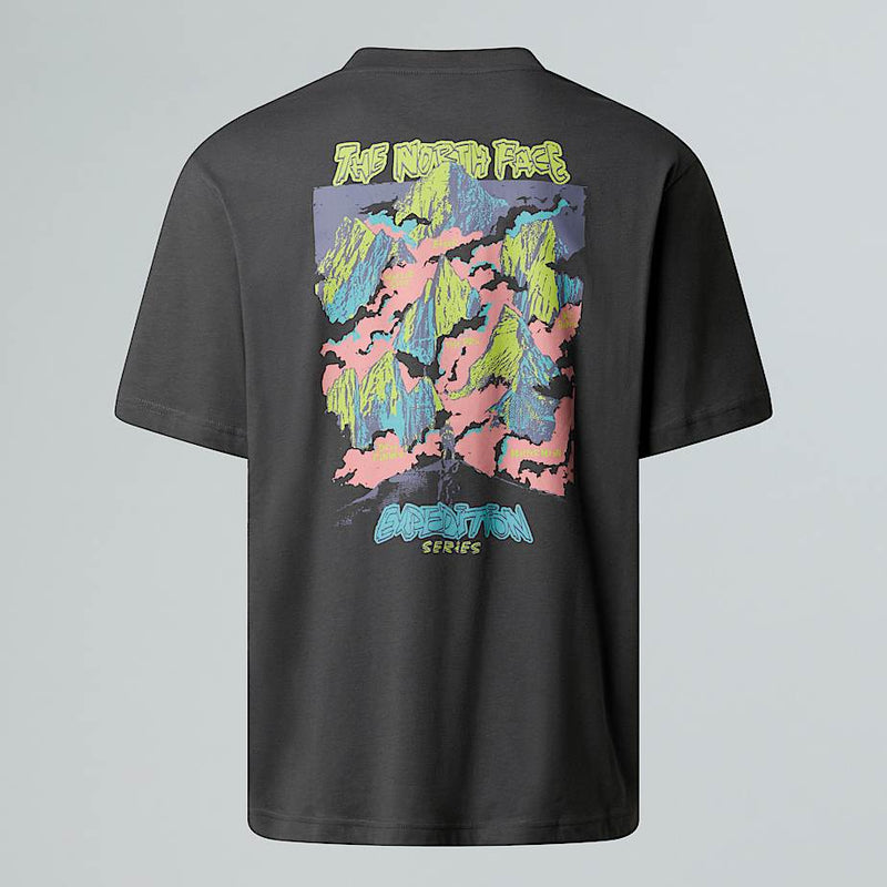 The North Face Expedition Celebration Oversized T-shirt Anthracite Grey male