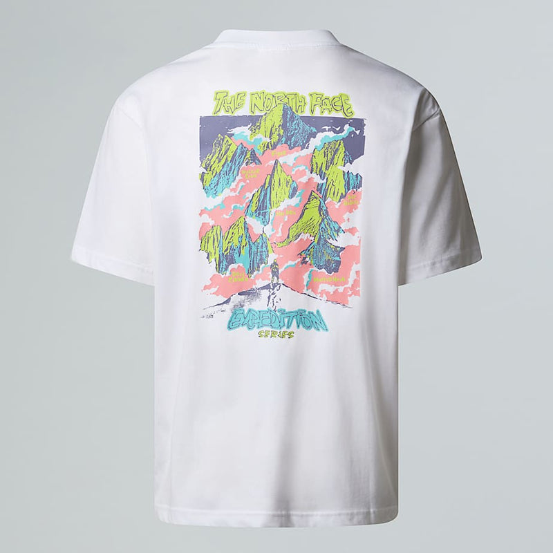 The North Face Expedition Celebration Oversized T-shirt Tnf White male