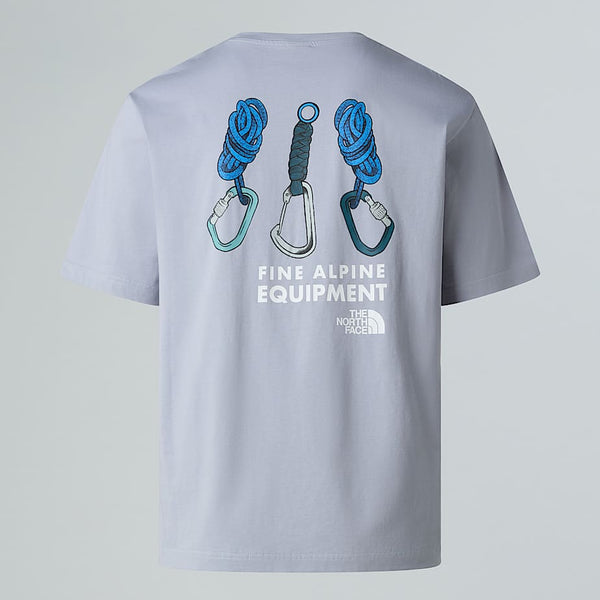 The North Face Explore Gear Relaxed T-shirt Blue Flax male