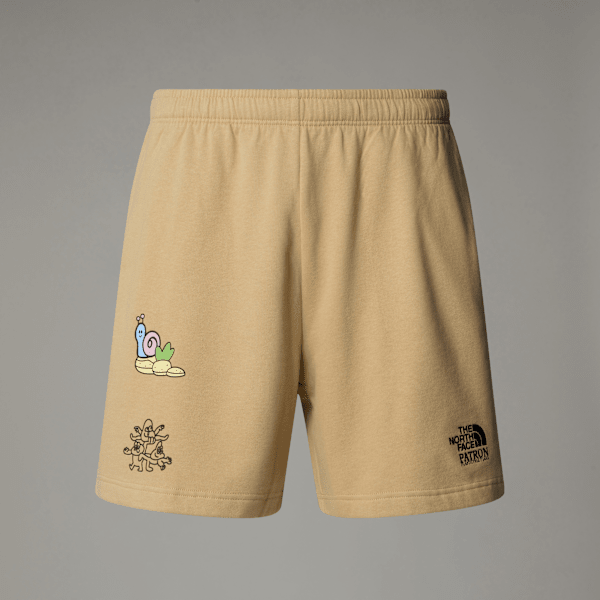 The North Face  Mountain Cleanup Relaxed Shorts Khaki Stone