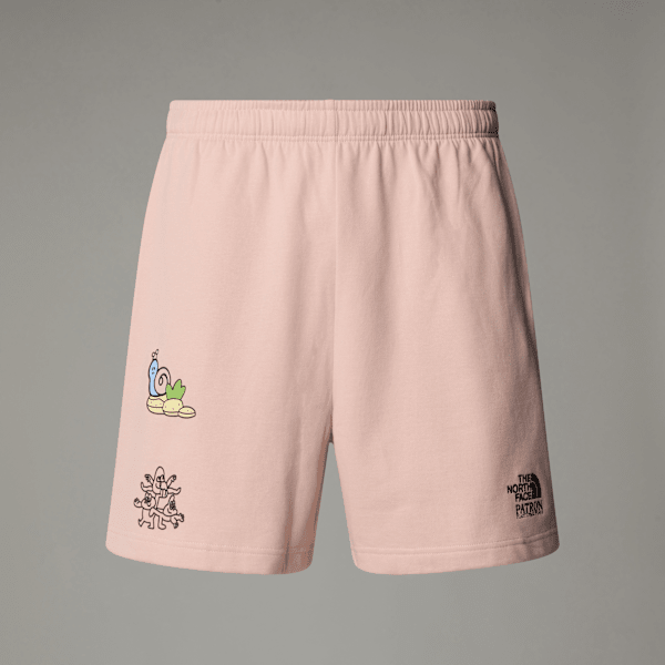 The North Face  Mountain Cleanup Relaxed Shorts Pink Moss