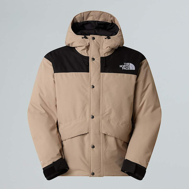 The North Face Mountain Down Jacket Mushroom Grey tnf Black
