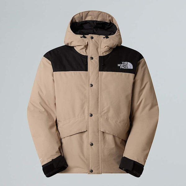 The North Face Mountain Down Jacket Mushroom Grey-tnf Black male