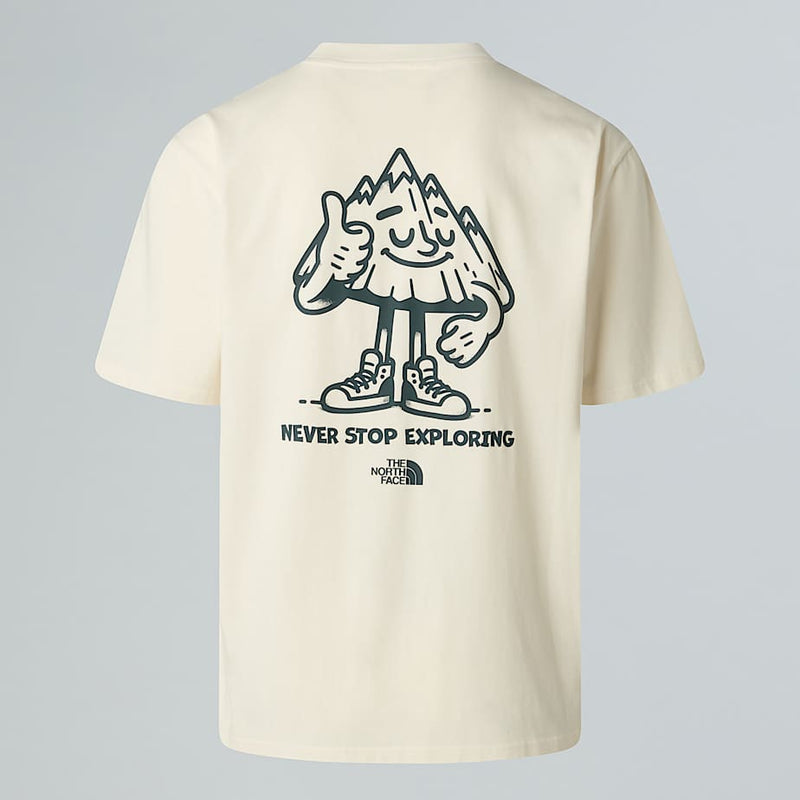 The North Face Mountain Fun Oversized T-shirt White Dune male