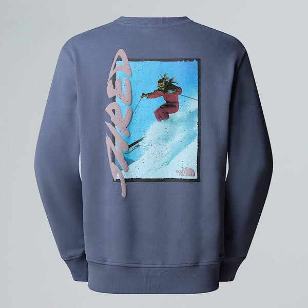 The North Face Nse Slopes Relaxed Sweatshirt Twilight Galaxy male