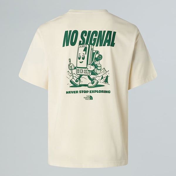 The North Face No Signal Relaxed T-shirt White Dune male