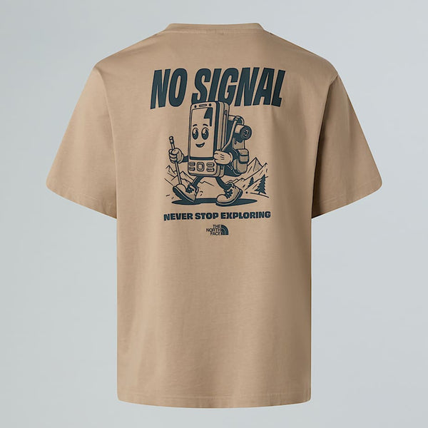 The North Face No Signal Relaxed T-shirt Mushroom Grey male