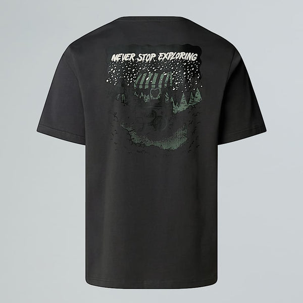 The North Face Powder Days Relaxed Graphic T-shirt Asphalt Grey male