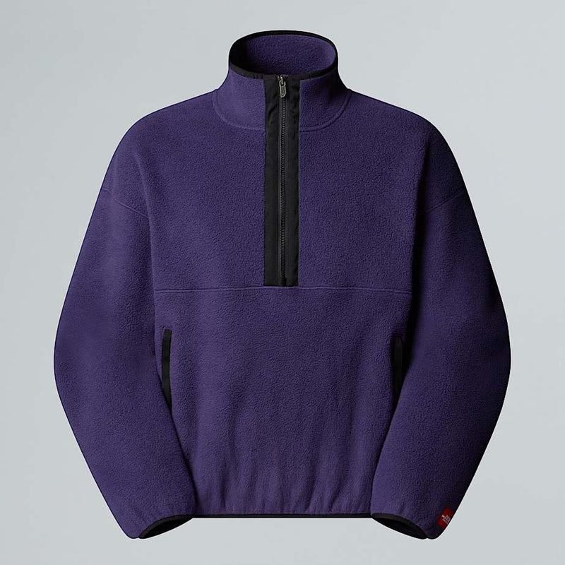 The North Face Red Box 1/2 Zip Fleece Eternal Purple male