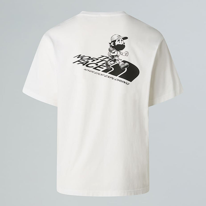 The North Face Run Graphic Relaxed T-shirt Tnf White male