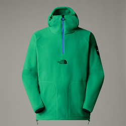 The North Face Unisex Tnf X Yinka Ilori Fleece Anorak Optic Emerald