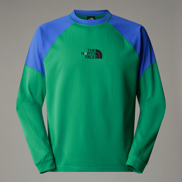 The North Face Unisex Tnf X Yinka Ilori Long-sleeve Tech T-shirt Optic Emerald 