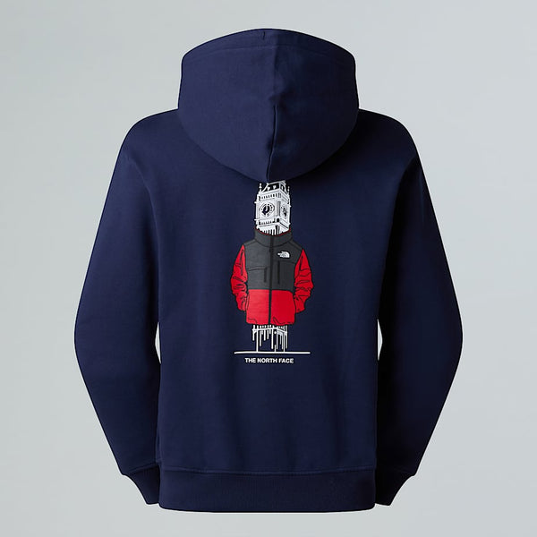 The North Face Uk Relaxed Hoodie Summit Navy male