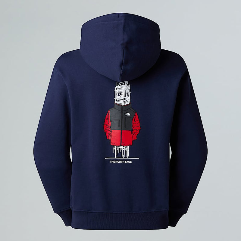 The North Face Uk Relaxed Hoodie Summit Navy male