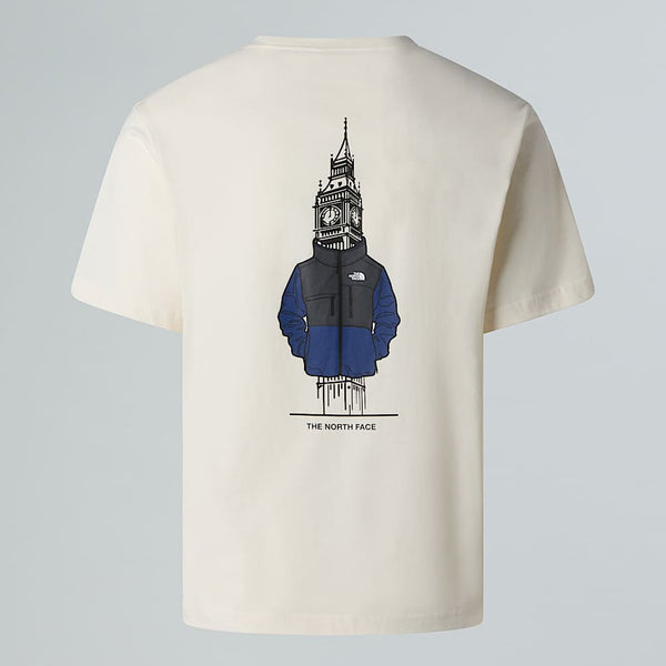 The North Face Uk Relaxed T-shirt White Dune male