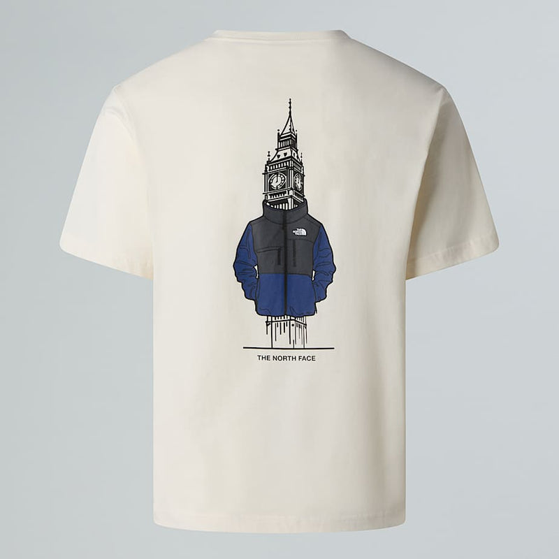 The North Face Uk Relaxed T-shirt White Dune male