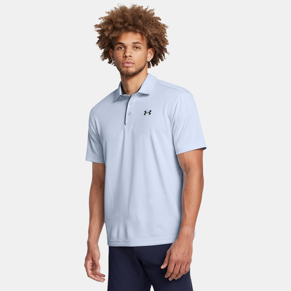 Under Armour Tech™ Polo Nimbus Blue Pitch Gray