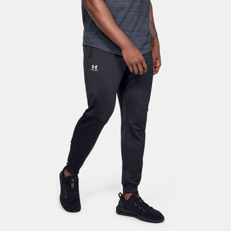 Under Armour Sportstyle Joggers Black White