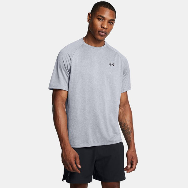 Under Armour Tech™ 2.0 Short Sleeve Steel Light Heather Black