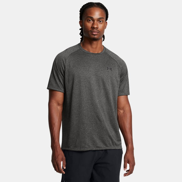 Under Armour Tech™ Short Sleeve Carbon Heather Black