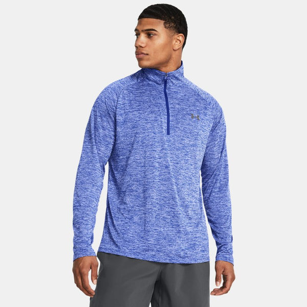 Under Armour Tech™ ½ Zip Long Sleeve Royal Graphite