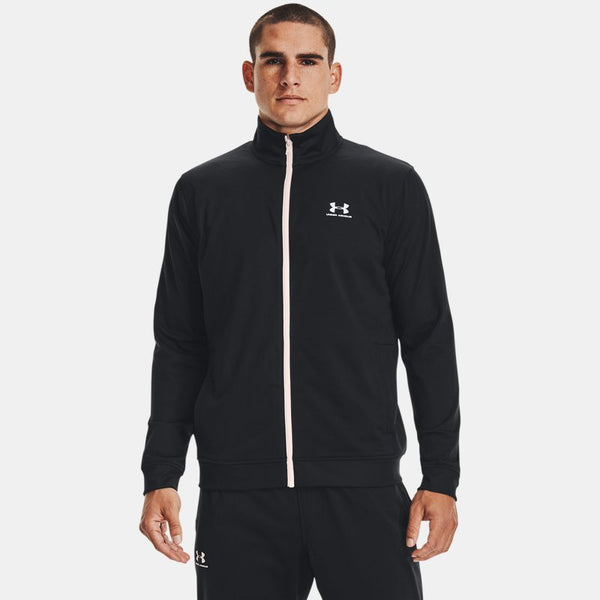 Under Armour Sportstyle Tricot Jacket Black Onyx White