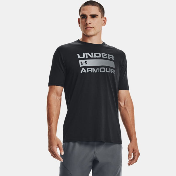 Under Armour Team Issue Wordmark Short Sleeve Black Graphite