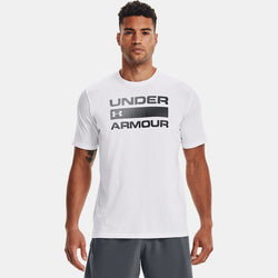 Under Armour Team Issue Wordmark Short Sleeve White Elemental