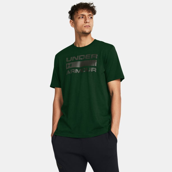 Under Armour Team Issue Wordmark Short Sleeve Forest Green Baroque Green