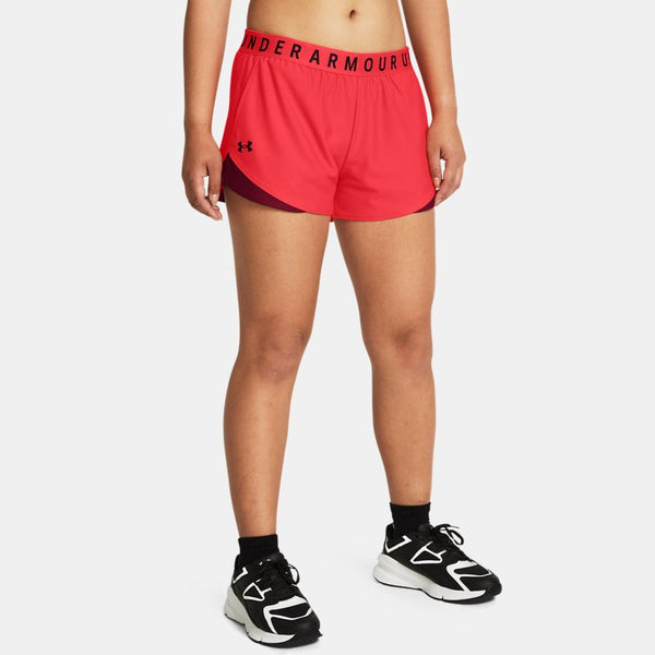 Under Armour Play Up Shorts Racer Red Cardinal Black