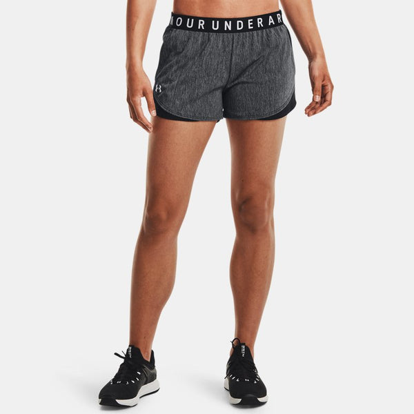 Under Armour Play Up 3.0 Twist Shorts Black Black White