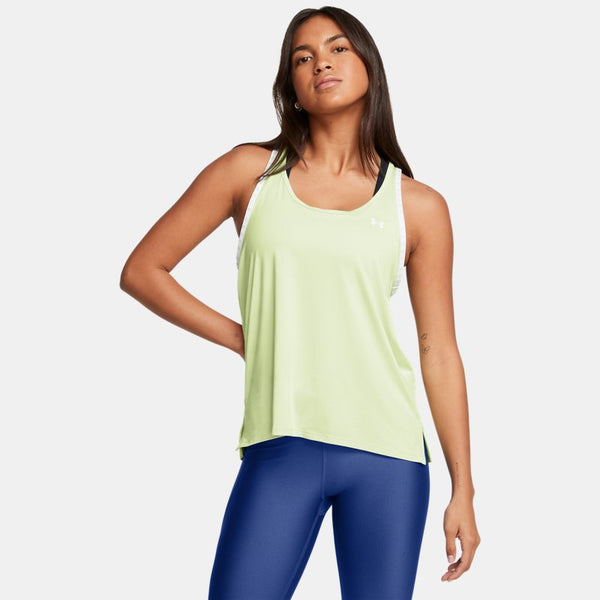 Under Armour Knockout Tank Retro Green White