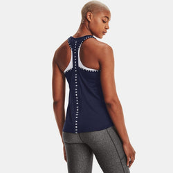 Under Armour Knockout Tank Midnight Navy Midnight Navy White