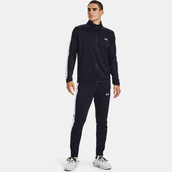 Under Armour Rival Knit Tracksuit Black White