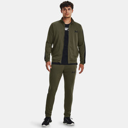 Under Armour Rival Knit Tracksuit Marine OD Green Black