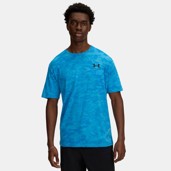 Under Armour ABC Camo Short Sleeve Ether Blue Black