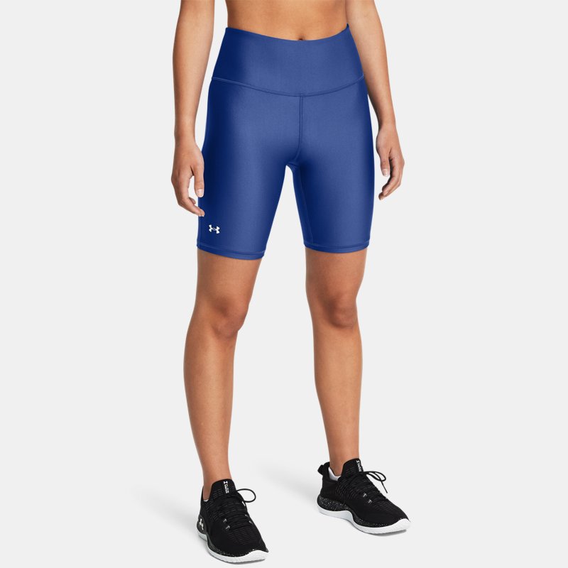 Under Armour Tech Bike Shorts Tech Blue White