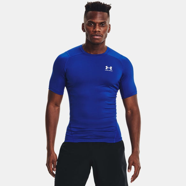 Under Armour HeatGear® Short Sleeve Royal White