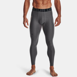 HeatGear® Leggings Carbon Heather Black