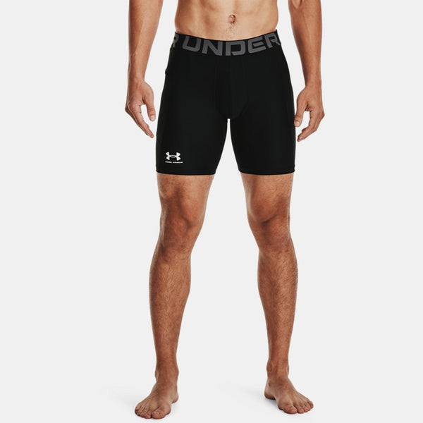 Under Armour HeatGear® Compression Shorts Black White