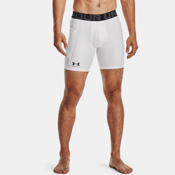 HeatGear® Compression Shorts White Black