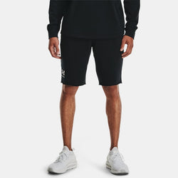 Under Armour Rival Terry Shorts Black Onyx White