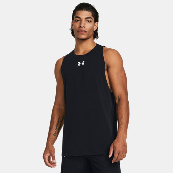 Under Armour Zone Tank Black White