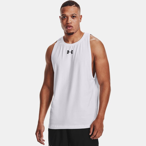 Under Armour Zone Tank White Black