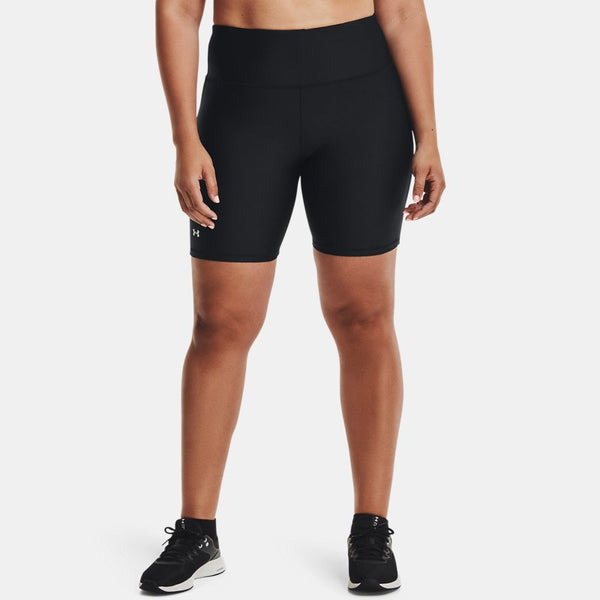 Under Armour HeatGear® Bike Shorts Black White